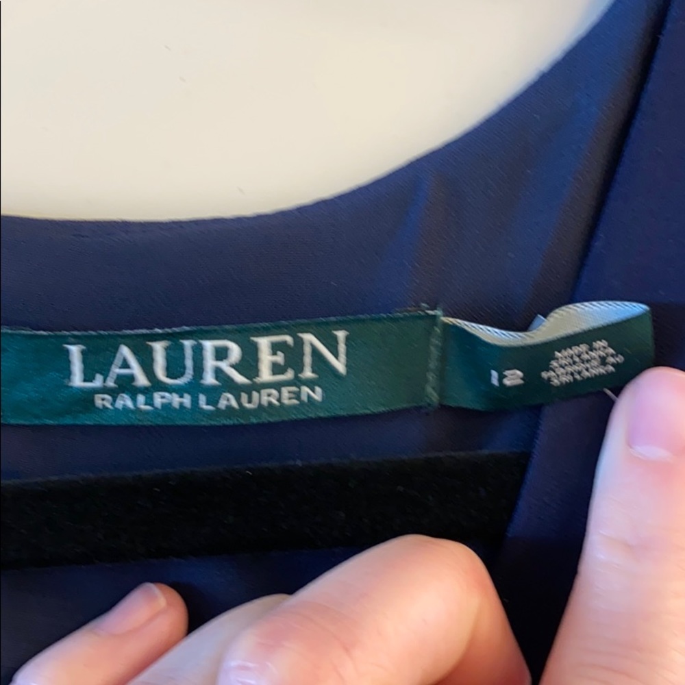 Ralph Lauren Shirtdress Navy NWTs!! - Picture 6 of 7